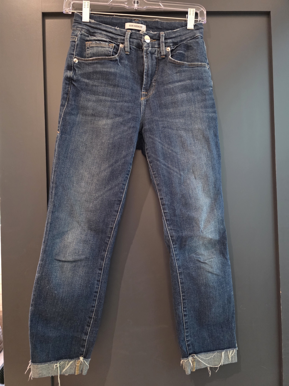 Good American "Good Legs" Skinny-Leg Jeans